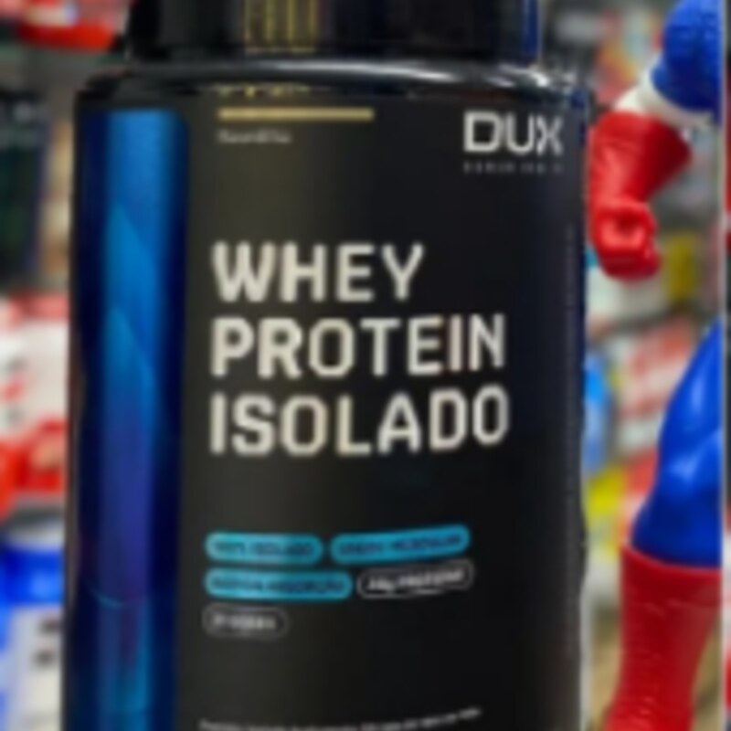 Whey Protein Isolado — Dux Nutrition na CSN Rocinha