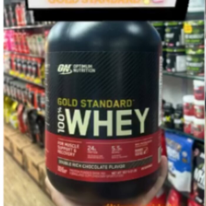 Gold Standard 100% Whey — Optimum Nutrition na CSN Rocinha